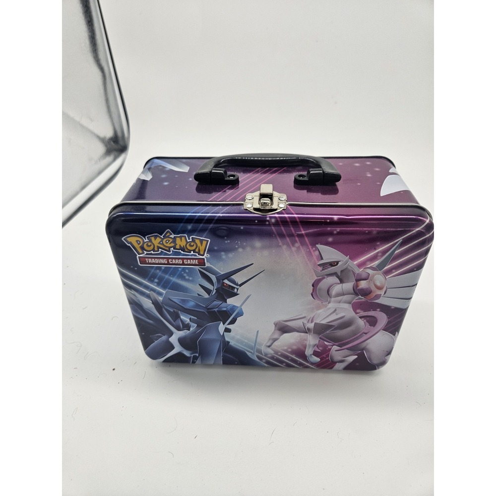 2022 Pokemon Nintendo Trading Card Game Tin Lunchbox‎ Handle Case Storage Toy